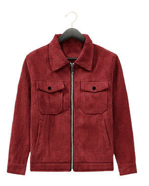 Men’s Corduroy Jacket in Sea Green | CD-30