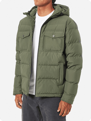 Charcoal Men's Winter Jackets